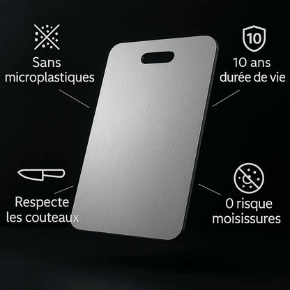 TitanBoard | Planche à Découper en Titane Ultra-Résistante